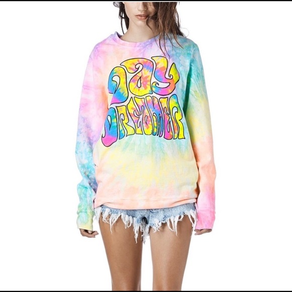 COPY - UNIF "Day Dreamer" tie die sweater - Picture 5 of 5